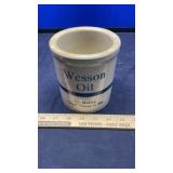 WESSON OIL CROCK