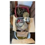 ASSORTED WIRE & PULLYS