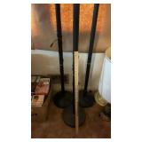 (3) FLOOR LAMPS