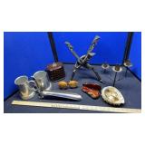 SALT & PEPPER SHAKERS, CANDLE HOLDERS & MORE