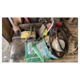 (2) CHAINSAWS, SEWER TAPE,  POTTING SOIL & MORE
