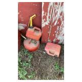 (3) GAS CANS