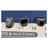 (3) VINTAGE RINGS
