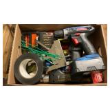 DRILL, DRILLBITS, STAPLER & MISC. TOOLS