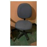 COMPUTER CHAIR & WOOD CHAIR