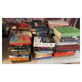 ASSORTED PAPER BACK & HARD COVER BOOKS