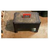 (2) WORK STOOLS