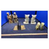 BOOKENDS, TELOSCOPE, FISHING REEL, PIPES & MORE
