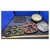 STRAINER, MUFFIN TINS & MIXING BOWLS