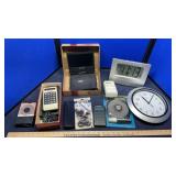CALCULATOR, CLOCKS, RULERS & MORE