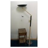 FLOOR LAMP & PHONE TABLE