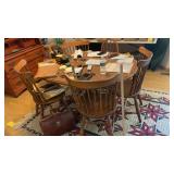 KITCHEN TABLE W/ FIVE CHAIRS