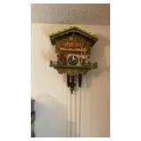 GERMAN CUCKOO CLOCK & WALL CLOCK