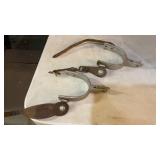 CROCKETT ALUMINUM SPURS