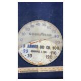 BANNER OIL CO. BROOKINGS SOUTH DAKOTA CLOCK