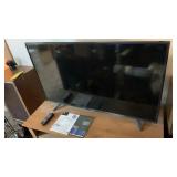 SHARP 43" ROKU TV,  W/ REMOTE