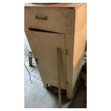 WOOD CABINET & STAND