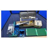 RCBS POWDER MEASURE, POWDER DRIPPER & AMMO HOLDERS
