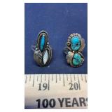 (2)TURQUOISE RINGS