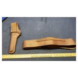 HUNTER LEATHER HOLSTER & BELT