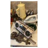 ELECTRIC POT, IRON, CREAMERS, RADIO & MORE