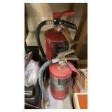 FIRE EXTINGUISHERS, CIGAR BOXES, LANTERN &