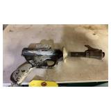 BUCK ROGERS PHASER GUN, COPPER POT & MISC.