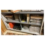 (2) METAL CABINETS & CONTENTS