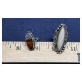 (2) LADIES RINGS