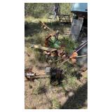 (4) GARDEN TILLERS