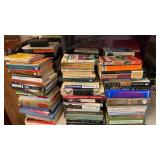 ASSORTED HARD COVER & PAPERBACK BOOKS