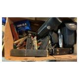 ASSORTED POCKET KNIVES & SHARPING STONES