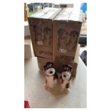 DOG S&P SHAKERS, GLASS PIG BANK, SCISSORS AND MORE