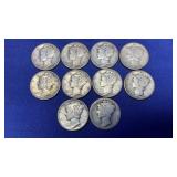 10 WINGED LIBERTY HEAD OR MERCURY DIMES