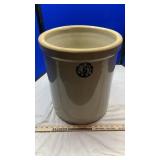 6 GALLON STONEWARE CROCK (NO CRACKS)