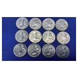 12 BICENTENNIAL WASHINGTON QUARTERS