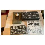 WALL HANGERS AND DECOR