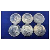 KENNEDY 1/2 DOLLARS