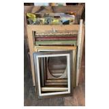 (11) WOOD PICTURE FRAMES