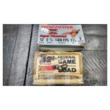 (52 +/- RNDS) 12 GA SHELLS