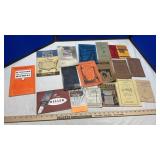 ASSORTED MANUALS AND ADVERTISEMENTS
