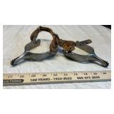 STAINLESS STEEL ROY SPURS CRAFTED BY ROY COOPER