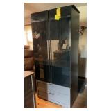 GLASS CABINET MEASURES 32"W X 20"D X 71"T