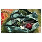 (2) CHRISTMAS TREES & RUGS