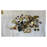 ASSORTED PINS & DICE