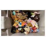 BEANIE BABIES IN TOTE