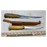 (2) RAPALA FISH FILLET KNIVES