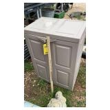 PLASTIC GARDEN CABINET