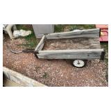 WOODEN GARDEN CART