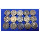 50 LINCOLN WHEAT CENTS